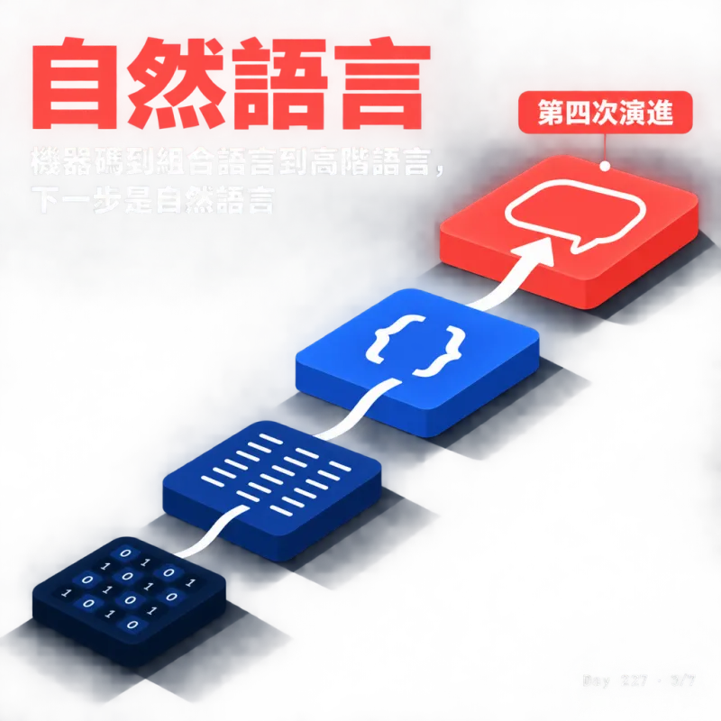自然語言：從機器碼到高階語言，下一步是自然語言