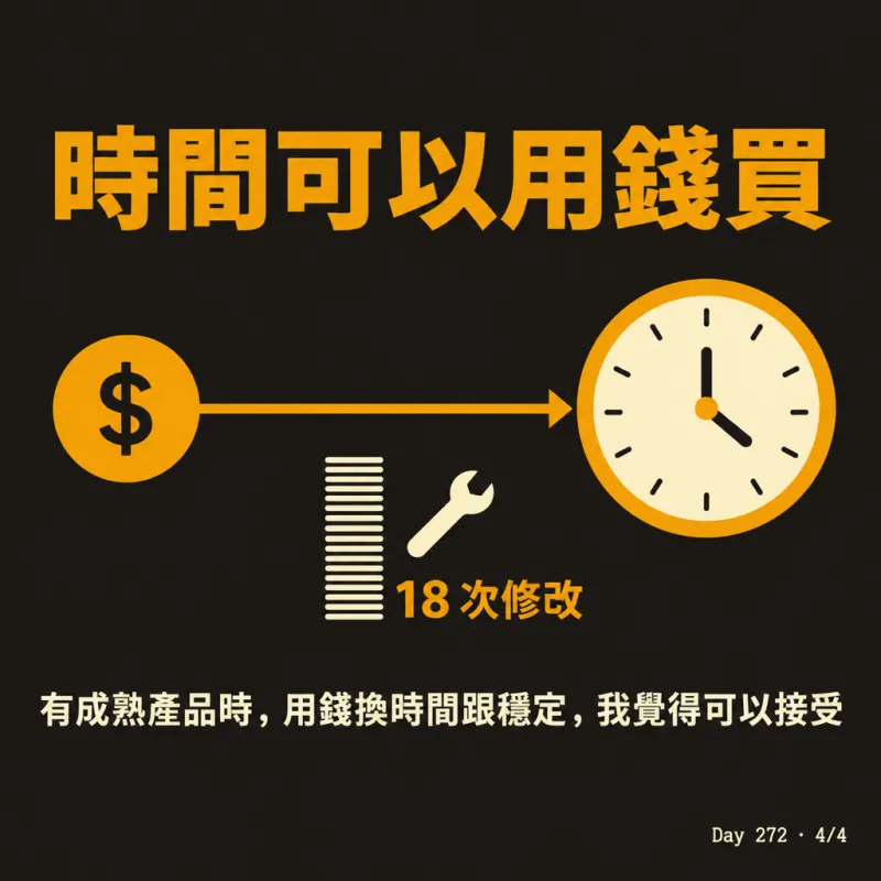 時間可以用錢買